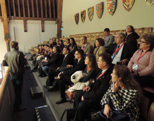 The whole group during a field visit to the Municipality of Apeldoorn