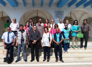 A visit to the municipality of Nabeul  in Tunis in 2014.