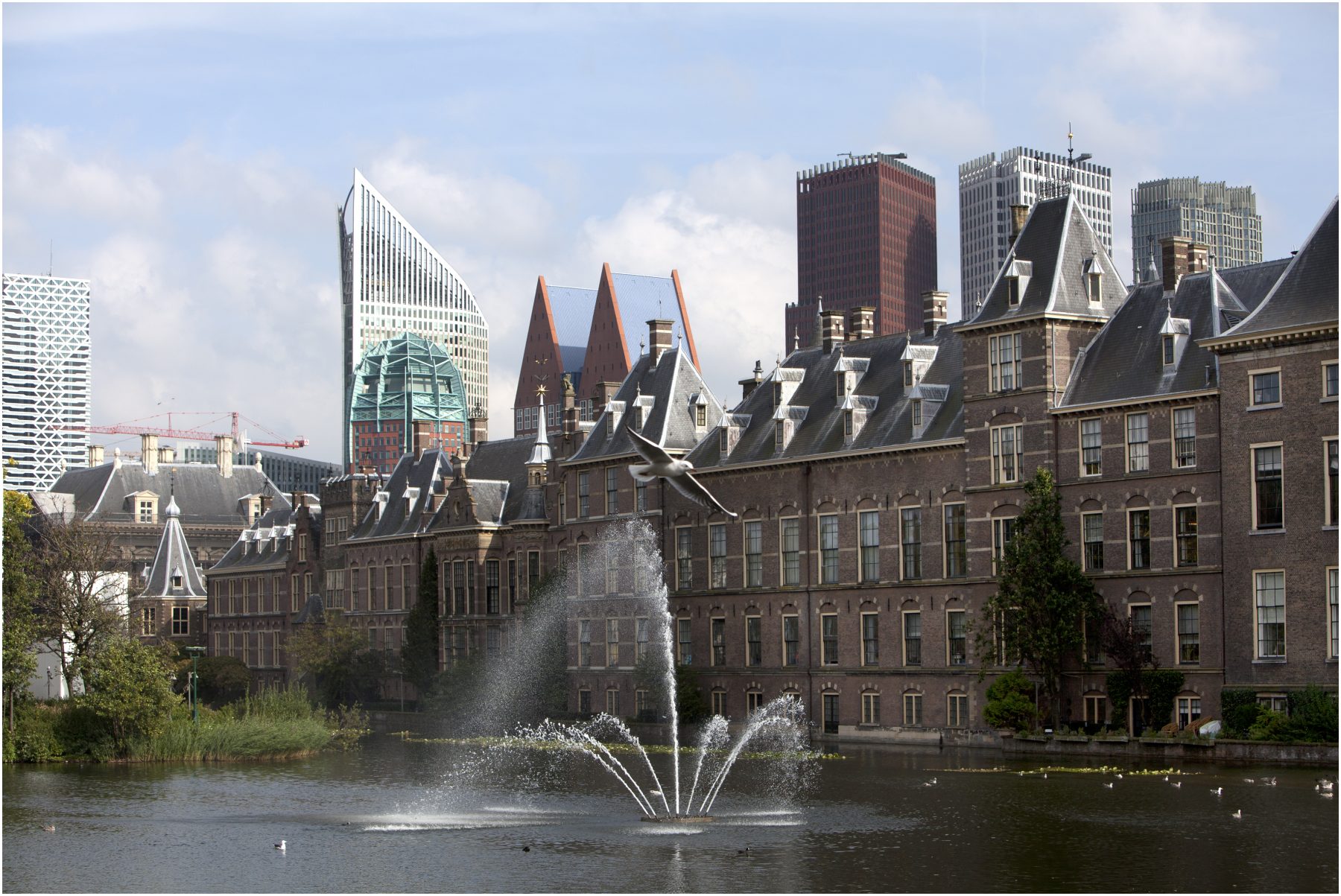 skyline The Hague skyline The Hague