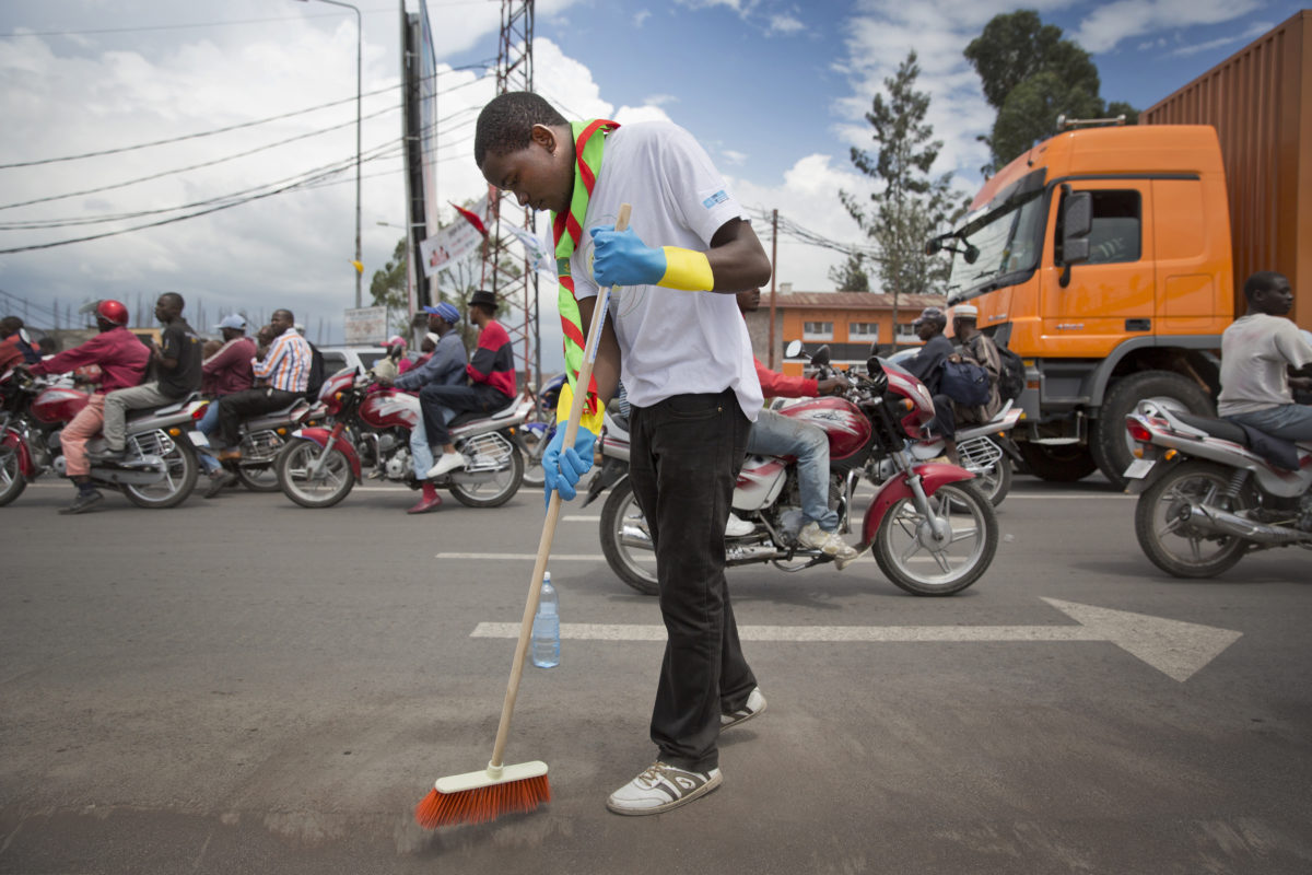 UN Volunteer Day in Goma