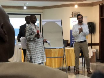 TMT_CISPE DRC_2018_participant presenting_men_Africa_action