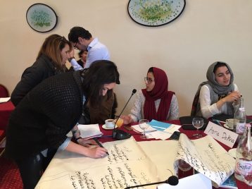 TMT_Empowering Libyan women_2017_CR_group work_women_MENA_action