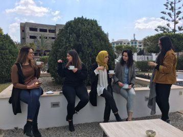 TMT_Empowering Libyan women_2017_SE_participants talking_women_MENA