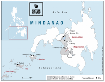 Mindanao map