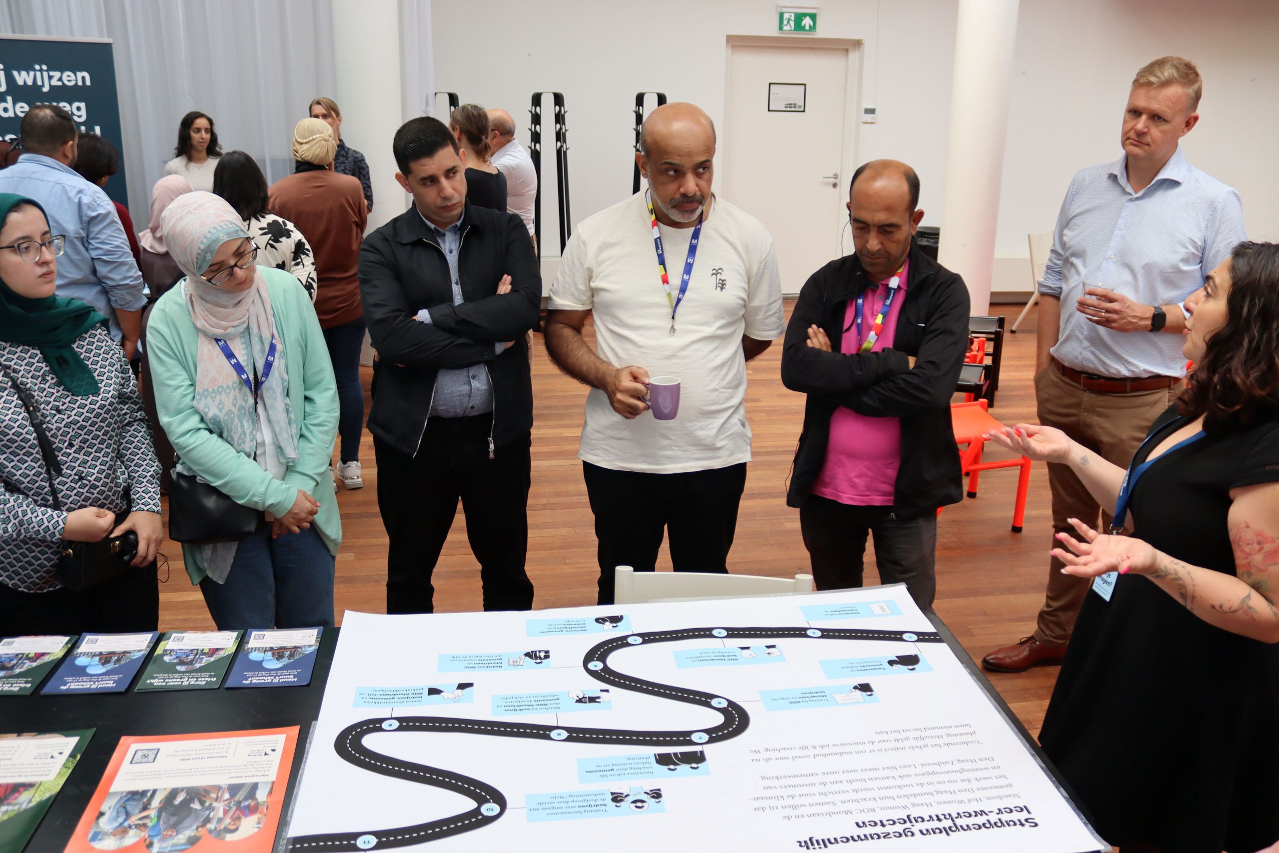 SHIRAKA_SAE_2025_Study Visit_Diverse group looking at board